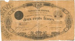 200 Francs type 1848 Succursales FRANCIA  1848 F.A30.02 q.MB