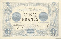 5 Francs NOIR FRANCE  1873 F.01.20 SUP