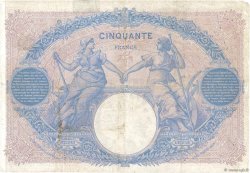 50 Francs BLEU ET ROSE FRANCIA  1900 F.14.12 q.MB