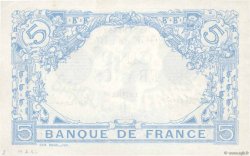 5 Francs BLEU lion inversé FRANCE  1917 F.02bis.04 XF