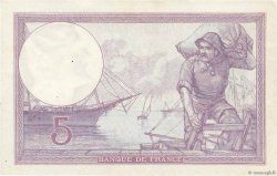 5 Francs FEMME CASQUÉE FRANCE  1918 F.03.02 XF-