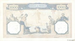 1000 Francs CÉRÈS ET MERCURE FRANKREICH  1937 F.37.10 fVZ