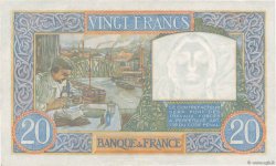 20 Francs TRAVAIL ET SCIENCE FRANCE  1941 F.12.20 pr.SUP