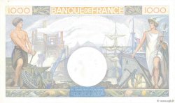 1000 Francs COMMERCE ET INDUSTRIE FRANCIA  1940 F.39.02 AU+