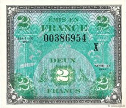 2 Francs DRAPEAU FRANKREICH  1944 VF.16.03 fST+