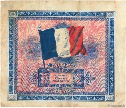 5 Francs DRAPEAU FRANCIA  1944 VF.17.03 BC+