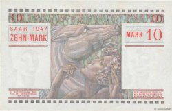 10 Mark SARRE FRANKREICH  1947 VF.47.01 fST+