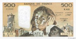 500 Francs PASCAL FRANCE  1993 F.71.52-412