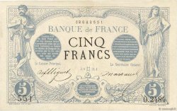 5 Francs NOIR FRANKREICH  1873 F.01.18