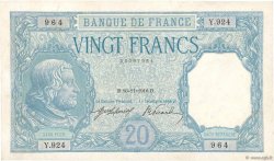 20 Francs BAYARD FRANCIA  1916 F.11.01 SC