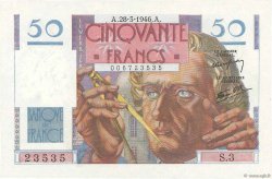 50 Francs LE VERRIER FRANKREICH  1946 F.20.02