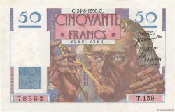 50 Francs LE VERRIER FRANCE  1950 F.20.16 pr.NEUF