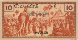 10 Cents FRENCH INDOCHINA  1939 P.085a XF