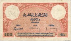 100 Francs MOROCCO  1926 P.14 VF-