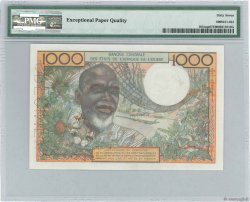 1000 Francs Spécimen ESTADOS DEL OESTE AFRICANO Abidjan 1960 P.103Asp SC+