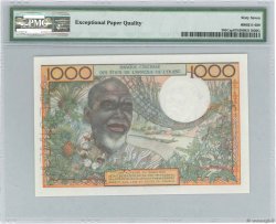 1000 Francs Spécimen ESTADOS DEL OESTE AFRICANO Ouagadougou 1960 P.303Csp SC+