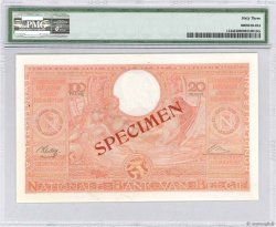 100 Francs - 20 Belgas Spécimen BELGIUM  1944 P.113s UNC-