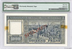 1000 Francs Spécimen BELGIUM  1944 P.128s AU