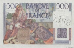 500 Francs CHATEAUBRIAND Spécimen FRANCIA  1945 F.34.01Sp q.FDC