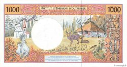 1000 Francs Spécimen FRENCH PACIFIC TERRITORIES  1996 P.02as FDC