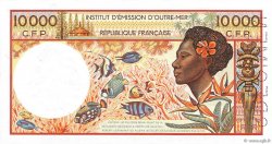 10000 Francs Spécimen FRENCH PACIFIC TERRITORIES  1986 P.04as ST