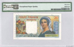 20 Francs Spécimen TAHITI  1963 P.21cs FDC
