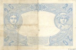 20 Francs BLEU FRANKREICH  1913 F.10.03 SS