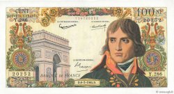 100 Nouveaux Francs BONAPARTE FRANKREICH  1964 F.59.25 VZ+