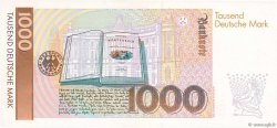 1000 Deutsche Mark GERMAN FEDERAL REPUBLIC  1991 P.44 q.FDC