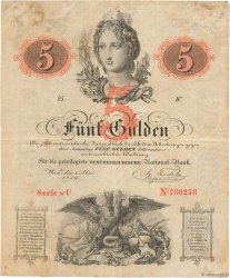 5 Gulden AUSTRIA  1859 P.A088 F
