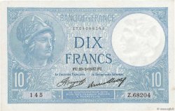 10 Francs MINERVE FRANCIA  1937 F.06.18 BB