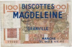 100 Francs JEUNE PAYSAN Publicitaire FRANKREICH  1952 F.28.33