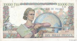 10000 Francs GÉNIE FRANÇAIS FRANCIA  1945 F.50.01