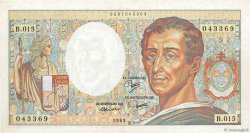200 Francs MONTESQUIEU Fauté FRANCIA  1983 F.70.03 SPL+