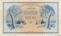 1000 Francs Phénix FRENCH EQUATORIAL AFRICA  1944 P.19a F+