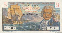 5 Francs Bougainville AFRIQUE ÉQUATORIALE FRANÇAISE  1946 P.20B VF+