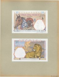 25 Francs Épreuve FRENCH WEST AFRICA (1895-1958)  1936 P.22p