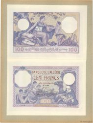 100 Francs Épreuve ALGERIA  1924 P.081p FDC