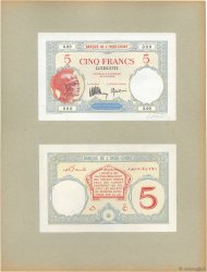 5 Francs Épreuve YIBUTI  1932 P.06ap SC