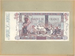 5000 Francs FLAMENG Épreuve FRANKREICH  1918 F.43.00Ec VZ