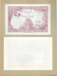 100 Francs Épreuve MARTINIQUE  1932 P.13p NEUF