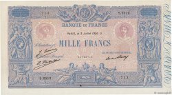 1000 Francs BLEU ET ROSE FRANCE  1926 F.36.43 XF+