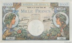 1000 Francs COMMERCE ET INDUSTRIE FRANKREICH  1944 F.39.11
