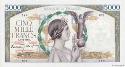 5000 Francs VICTOIRE Impression à plat FRANCIA  1938 F.46.01 BC+