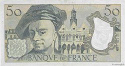 50 Francs QUENTIN DE LA TOUR FRANCE  1992 F.67.19a XF+
