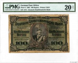 100 Rupien GERMAN EAST AFRICA  1905 P.04 G