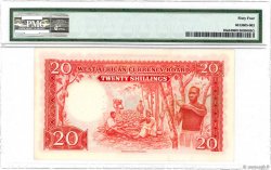 20 Shillings AFRIQUE OCCIDENTALE BRITANNIQUE  1953 P.10a SPL+