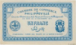 1 Franc FRANCE Regionalismus und verschiedenen Philippeville 1914 JP.142.06 ST
