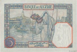 5 Francs ALGERIA  1940 P.077a UNC-