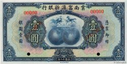1 Dollar Spécimen CHINA  1929 PS.2996s FDC